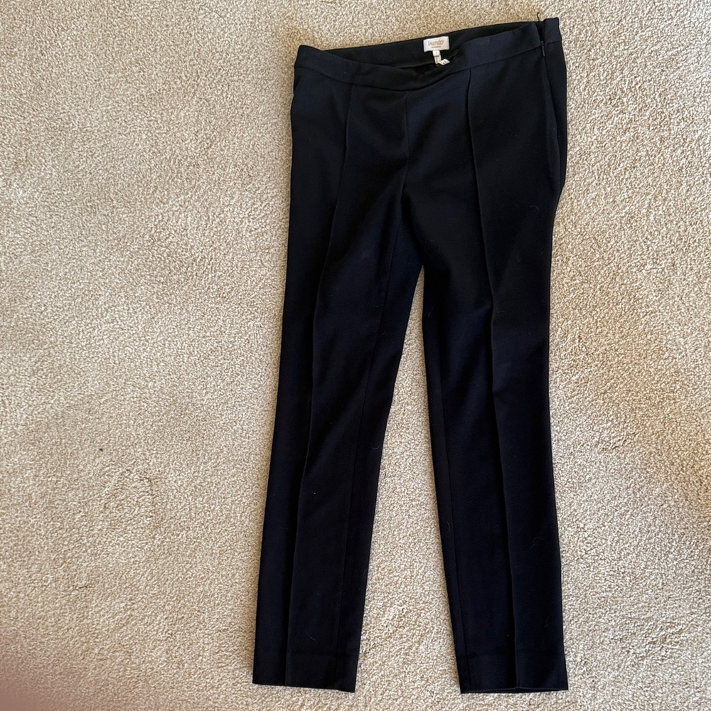 Laundry By Shelli Segal Black Cropped Pants